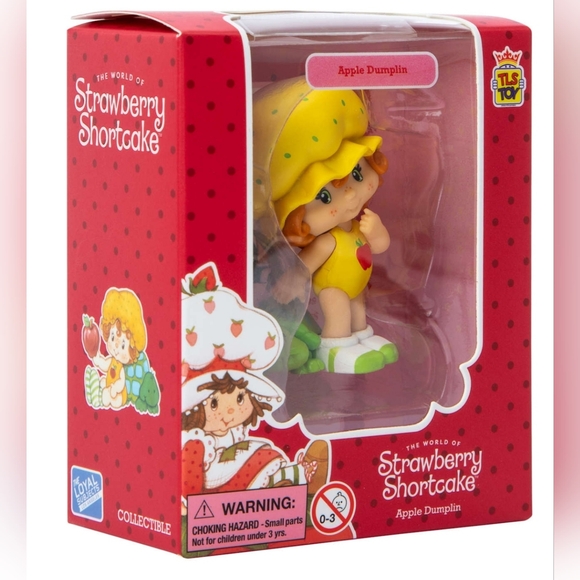 The World Of Strawberry Shortcake 'Apple🍎🍏Dumplin' Scented Collectible Figure - Picture 6 of 10